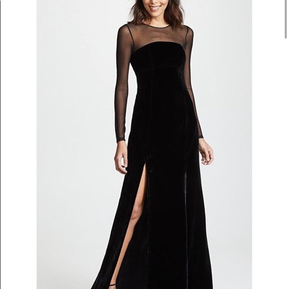 Cinq à Sept Black Isadora Formal Gown